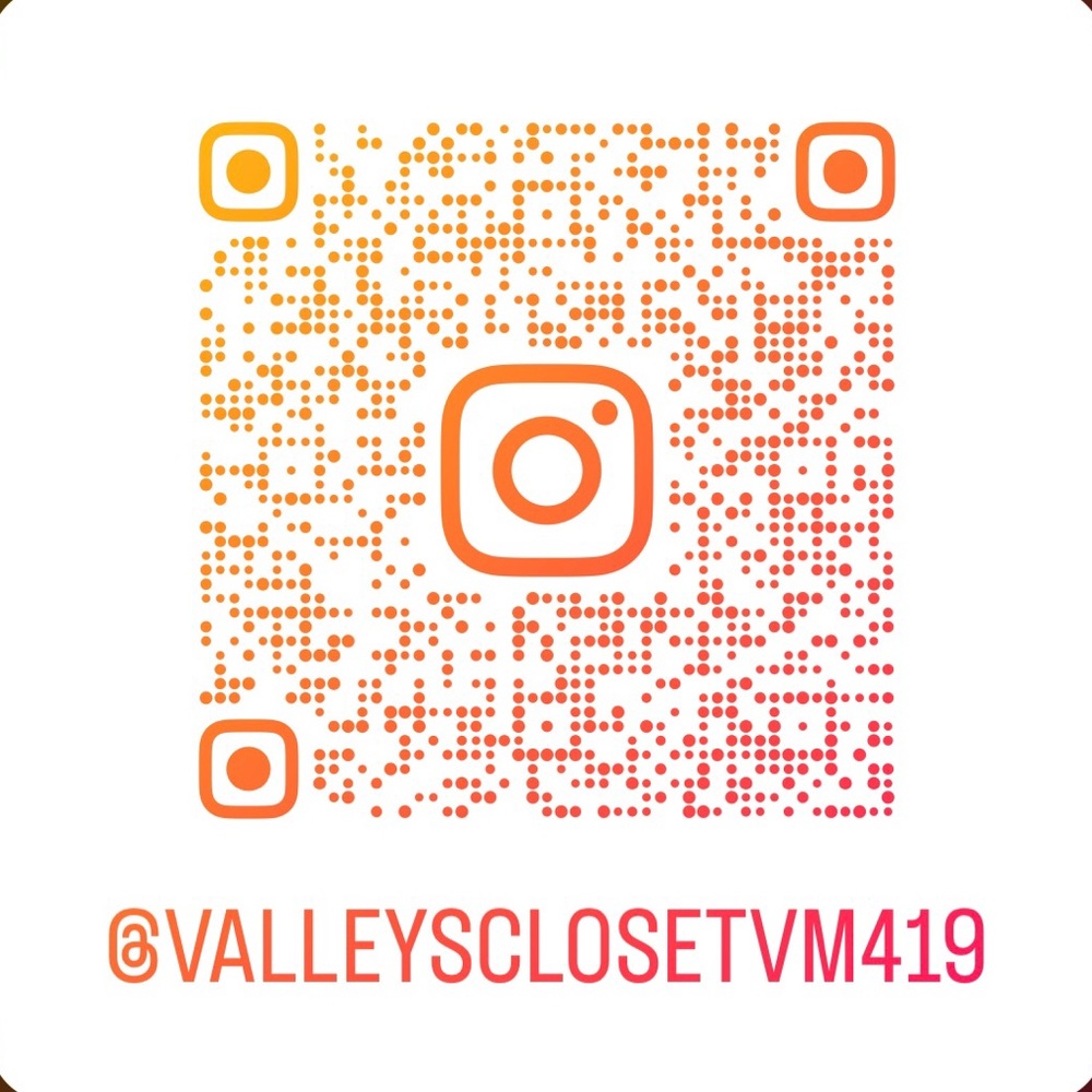 Follow me on I G @valleysclosetvm419